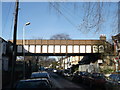 Railway bridge over Cranmer Road, Forest Gate 