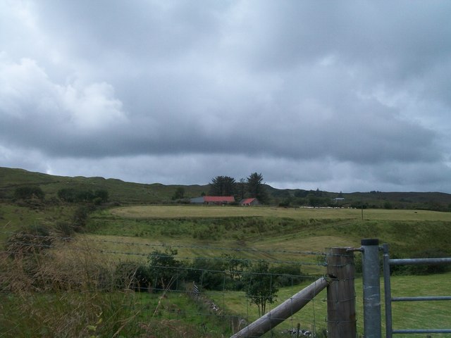 View west across the Owenfocker Valley near Straoughter