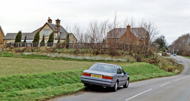 Blunham station (remains), 1990