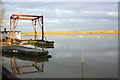 The Thames at the boatyard near Medley Manor Farm