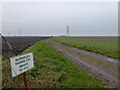 TL5598 : Nordelph Farms Ltd - PRIVATE - No entry ??? by Richard Humphrey