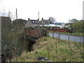 Metal bridge at Auchren