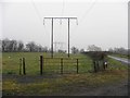 Overhead power lines, Cloghfin