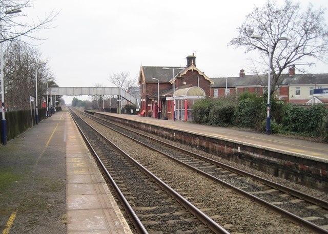 Layton railway station, Lancashire, 2010