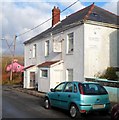 White Lion pub viewed from the south, Cefn Cribwr