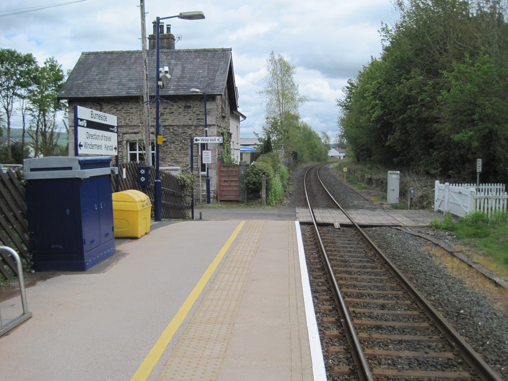 Burneside Railway Station, Cumbria © Nigel Thompson Cc-by-sa/2.0 ...