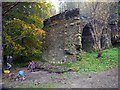 NY9457 : Archaeological excavation at Dukesfield Smelt Mill by Andrew Curtis