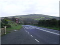 Araf (Slow) bend ahead on the A487 heading for Dinas Cross