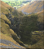 SD9164 : Looking down into Gordale Scar from the north by Karl and Ali