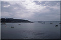 SW8032 : Falmouth: view out to Carrick Roads from the quay by Christopher Hilton