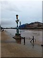 SX9292 : Exeter Quay with the river in flood by David Smith