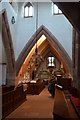 SO5932 : Interior, All Saints' church, Brockhampton by Julian P Guffogg
