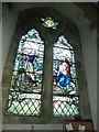 Holy Trinity, West Lulworth: stained glass window (A)