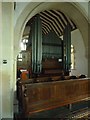 Holy Trinity, West Lulworth: organ