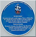 The Old Bank blue plaque, Llandeilo