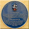 Blue plaque, Abbeyfield House, Llandeilo