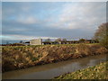 View across the disused canal at Highbridge