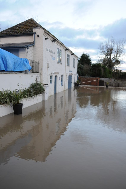 The Boathouse, Twyning Fleet © Philip Halling :: Geograph Britain and ...