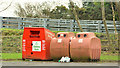 J2766 : Recycling bins, Lambeg by Albert Bridge