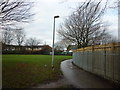 TA1130 : A grassed area next to Buckingham Street school, Hull by Ian S