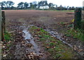 Field entrance near Dros-y-Mor