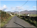 View north along Ballyveaghmore Road