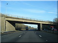 M4 passes under Llantrisant Road