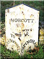 Old Cast Iron Milepost