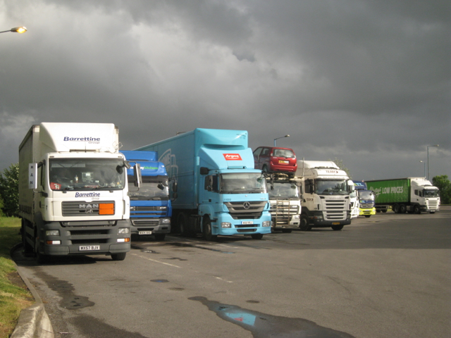 Trucks, M5 northbound services, Sedgemoor