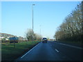 A48 at Penhow village boundary