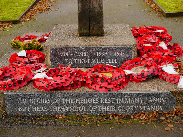 Prestwich War Memorial Dedication