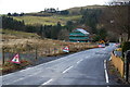 Roadworks near Ponterwyd