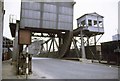 Disused bascule bridge,  Wapping,  East London