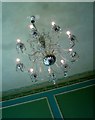 ST7893 : Chandelier in hall, Newark Park House by nick macneill