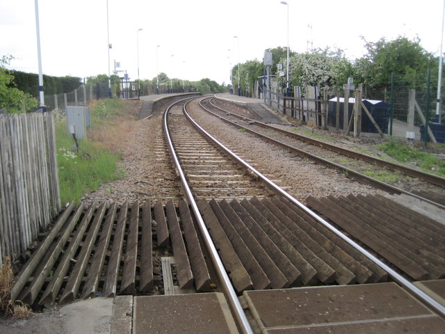 Allens West railway station, County... © Nigel Thompson cc-by-sa/2.0 ...