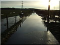 Flooded lane, Low Moor