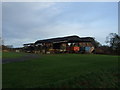 NZ4209 : Barns,Grove Farm by JThomas