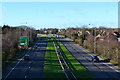 A338 Wessex Way approaching Bournemouth town centre