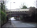 SJ3987 : Approaching the bridges over Queen's Drive, Mossley Hill, Liverpool by John Lord
