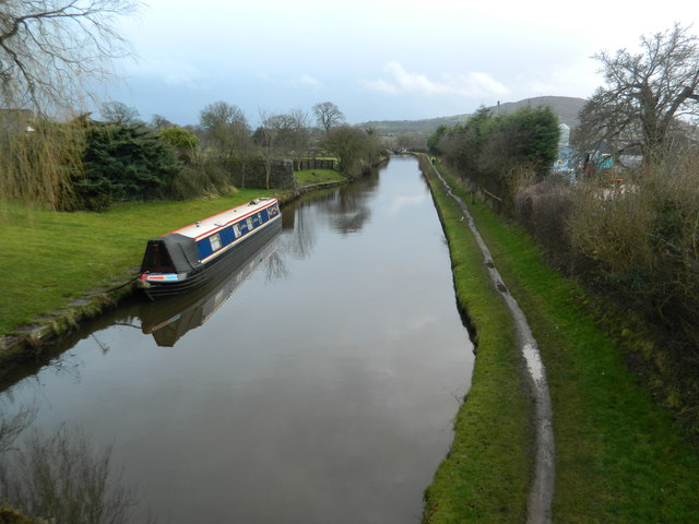 Macclesfield Canal, just south of Bosley Locks