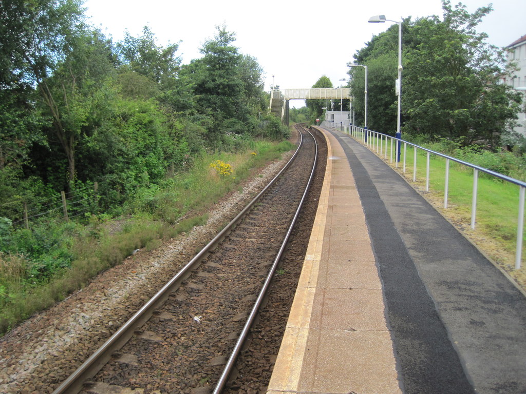 Mosspark railway station, Glasgow © Nigel Thompson cc-by-sa/2.0 ...