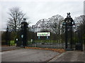 The gates to Pickering Park, Hull