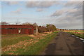 Rusty barn on Meers Bank