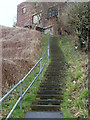 Steps up to town, Bolsover