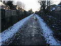 Bridleway down to Chesterton Farm