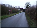 House next to A419(T) road bridge, Badbury