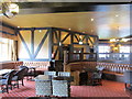 The lounge in the Victoria Hotel, Cleveleys