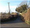 Side lane to the church, Tidenham