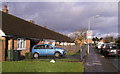 Terraced bungalows on west side