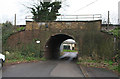 Chiswick:  small bridge under the railway